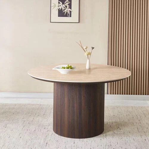 Table de salle à manger ronde Kimberly – 130 cm