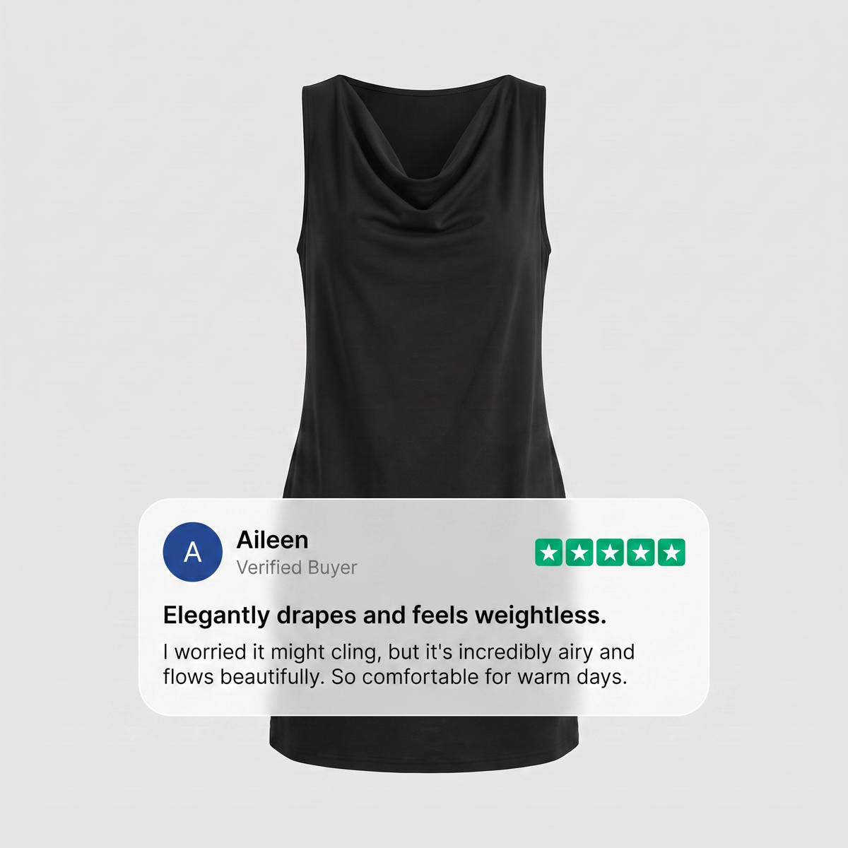 ROBE DRAPÉE ELEANOR