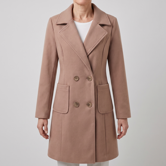 MANTEAU EN LAINE ELOWEN