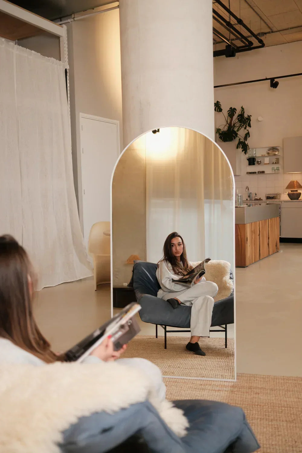 Miroir arqué Luna