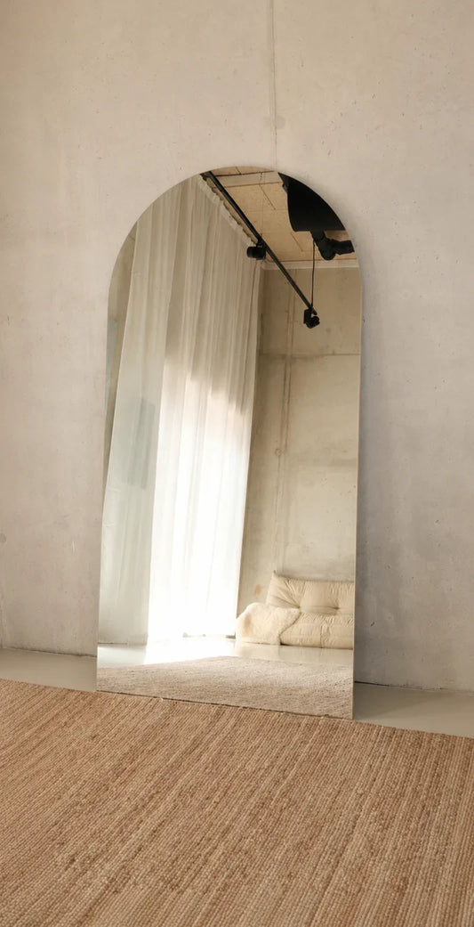 Miroir arche sans cadre Luna – 200 × 100 cm