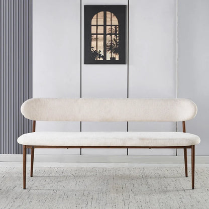 Banc de salle à manger Reika Japandi