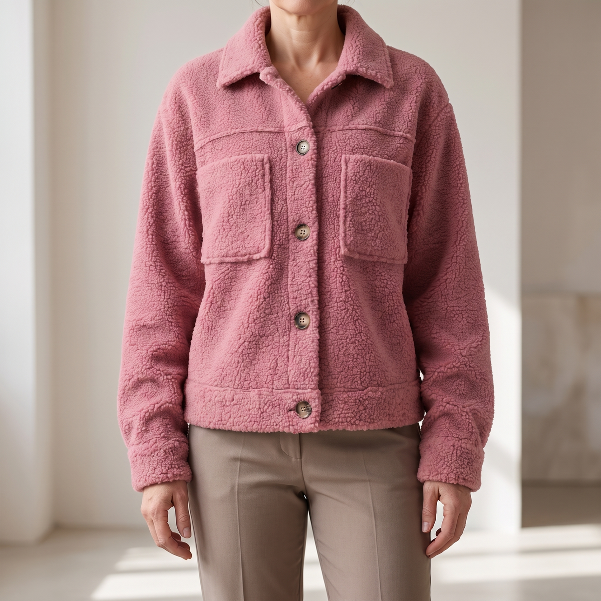 MANTEAU D'HIVER DOUX CAMILLE