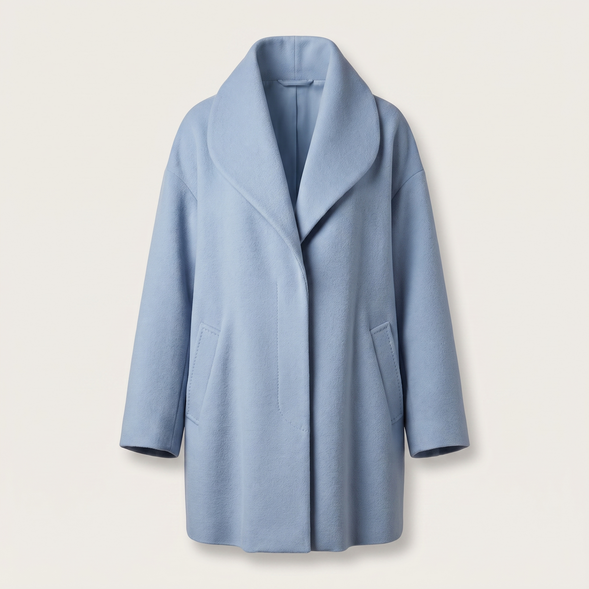 BLOUSON EN LAINE LUXUEUX COUPE-VENT EMMA
